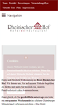 Mobile Screenshot of hotel-rheinischer-hof.de